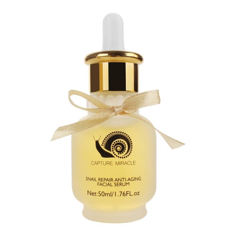 50 мл Оригинальная сыворотка для лица Golden Snail Essence, осветляющая и увлажняющая тонкая линия, осветляющая лицо