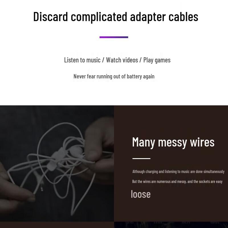 Проводные наушники USB-C с встроенным управлением, одновременной зарядкой и звуком Dolby Surround для музыки и игр