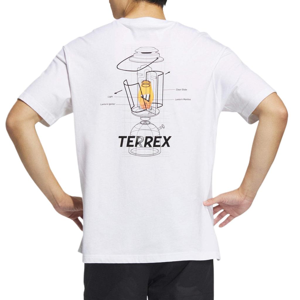 adidas Футболка Terre Унисекс Белая IB8693