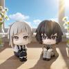 НОВИНКА MegaHouse Bungou Stray Dogs - Накадзима Ацуси Дадзай Осаму - Серия моделей Look Up Collection Мультяшный персонаж подарок на день рождения