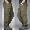 Men's Multifunctional Outdoor Cargo Pants - Multi-Pocket Tactical Trousers for Hiking & Travel