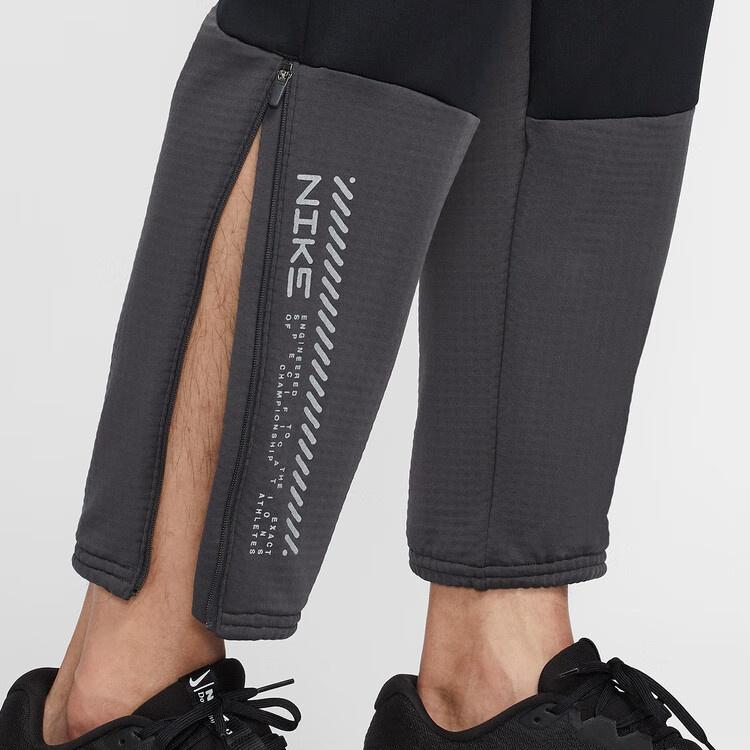 Nike Мужские зимние беговые брюки Challenger Therma-Fit 'Черные' HV2674-010