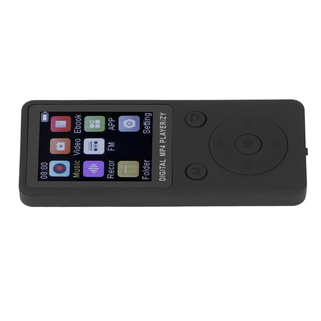 MP3-плеер Супертонкий 1,8-дюймовый цветной экран Поддержка карты памяти 32 ГБ до 128 ГБ Звук Hi-Fi Музыкальное устройство Портативная музыка