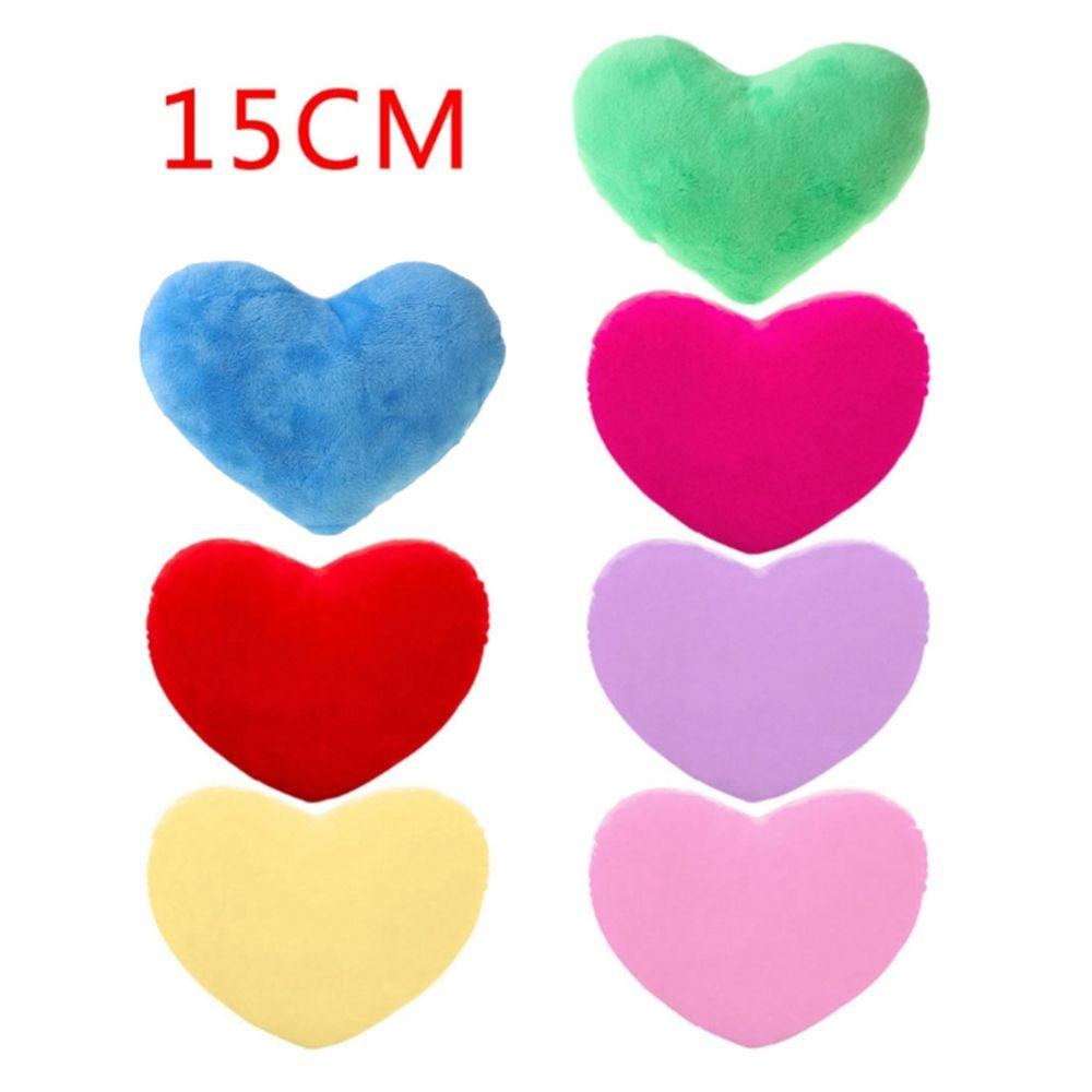 Goods Heart-shaped Colorful Comfortable Material Is Soft Throw Pillow Plush Toy Pillow Cushion