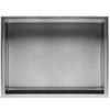Półka wnękowa 02 30x45x10 stal szczotkowana sku rea-05601