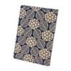 Чехол Inden Pass с рисунком гортензии Pass G Thin Deerskin Navy Blue x White Lacquer [Indenya] 2527-14-174