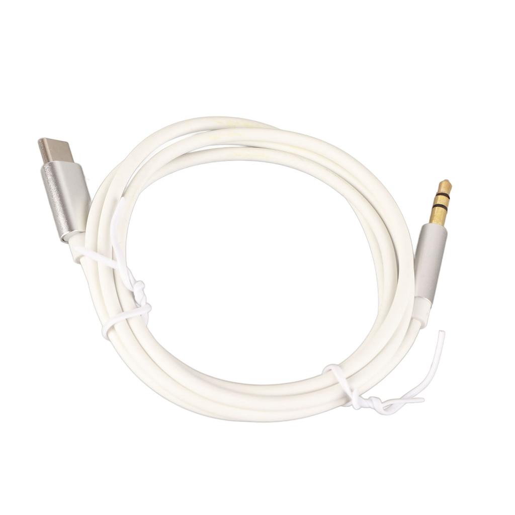 USB C To 3.5mm Sound Aux Jack Cable Stable Type C Adapter To 3.5mm Headphone Stereo Cord for Car