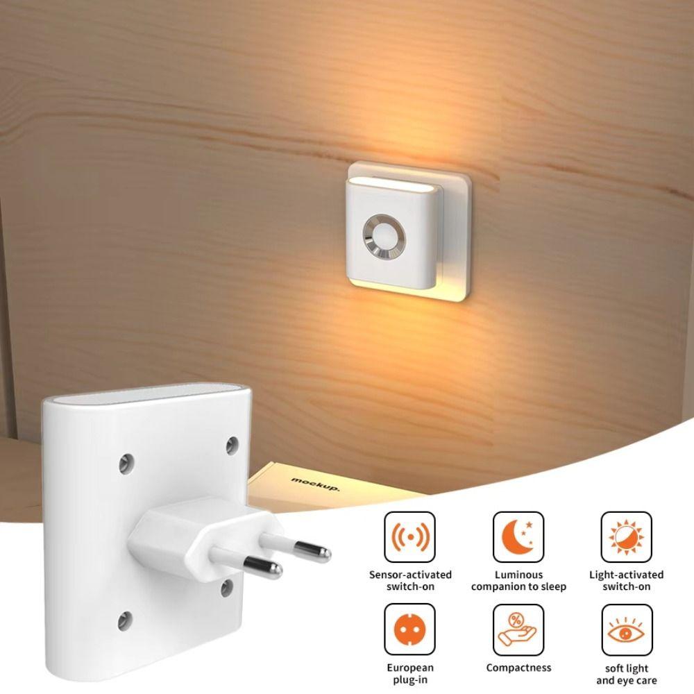 Auto On/Off Motion Sensor Light Type C Rechargeable Wireless Night Light Staircase