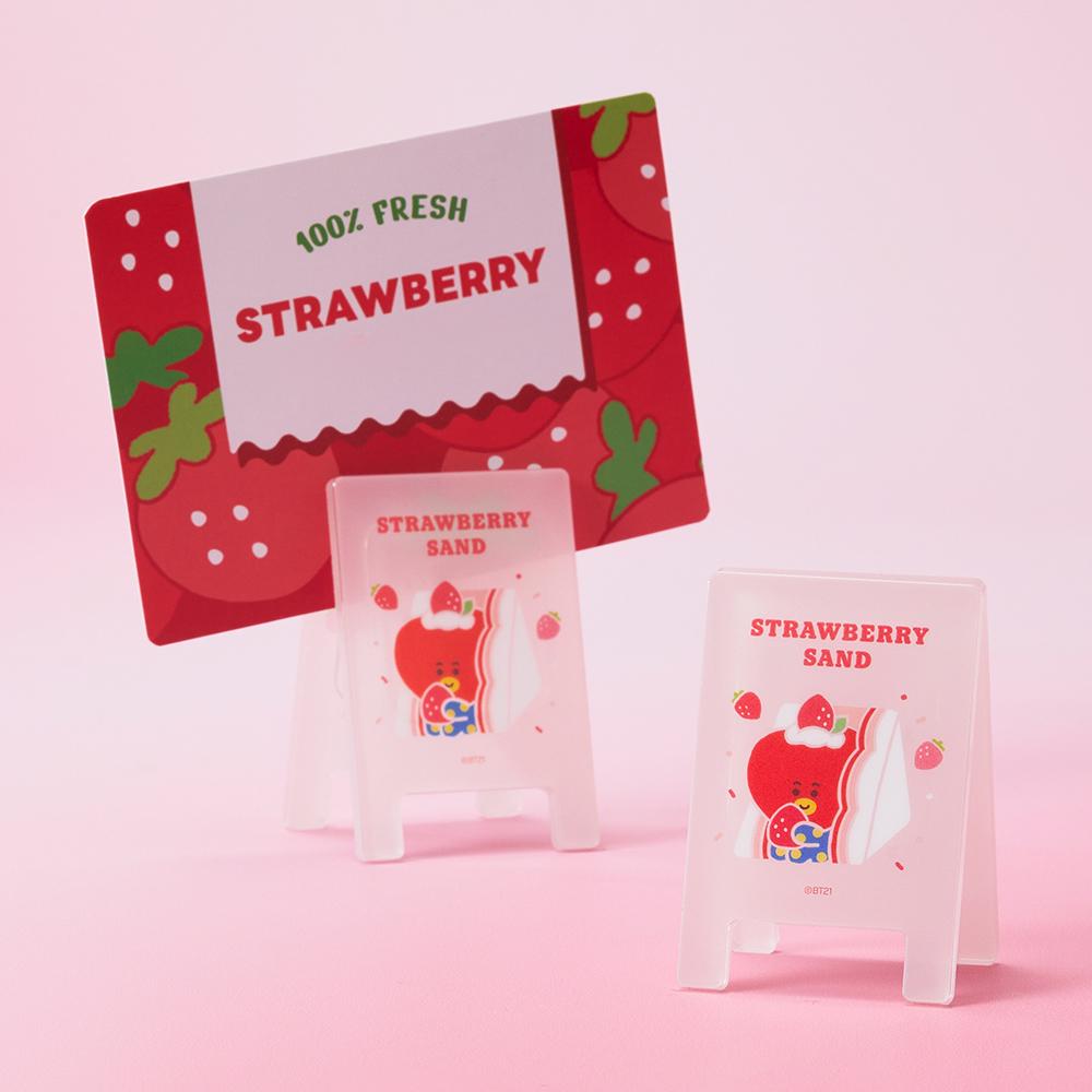 BT21 Клубничная Вечеринка Сюрприз Акриловый Мульти-Зажим (1шт)