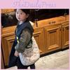 Trendy Korean Style Large Capacity Children's Bag With Floral Print For Boys And Girls