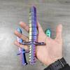 Новый 3D-печатный меч, подвижный сустав, имитация меча, фигурка, креативное украшение для дома, офиса, рабочего стола, подарок на Новый 2025 год, поделки, подарок