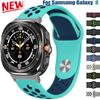 Силиконовый ремешок для Samsung Galaxy Watch 8 40 мм 44 мм 8 Classic 46 мм Спортивный дышащий браслет для Galaxy Ultra 2025 47 мм Ремешок
