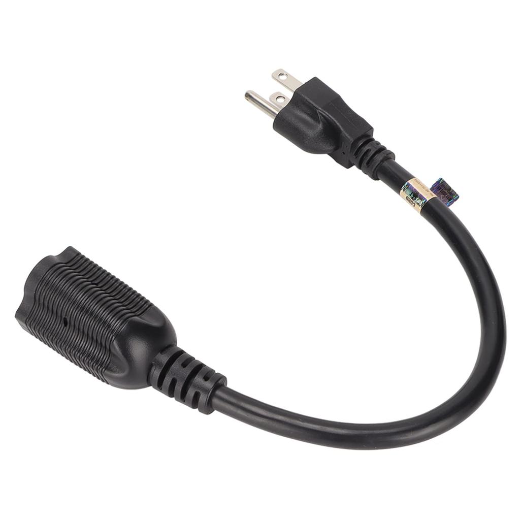 Nema 5-15P To 5-20R Adapter, Safe US Plug 125V Power Extension Cable (Plug and Play) for Computer