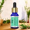 Эфирное масло розмарина Rey Naturals, масло розмарина для роста волос, полезно для кожи, тела и блестящих мягких волос 15 мл