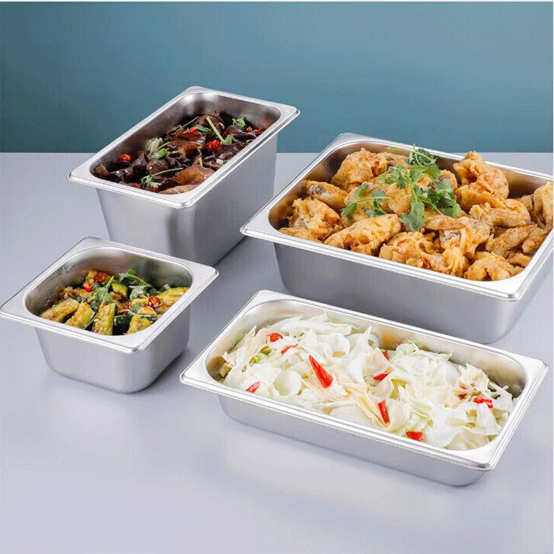 Stainless Steel Rectangular Food Pan