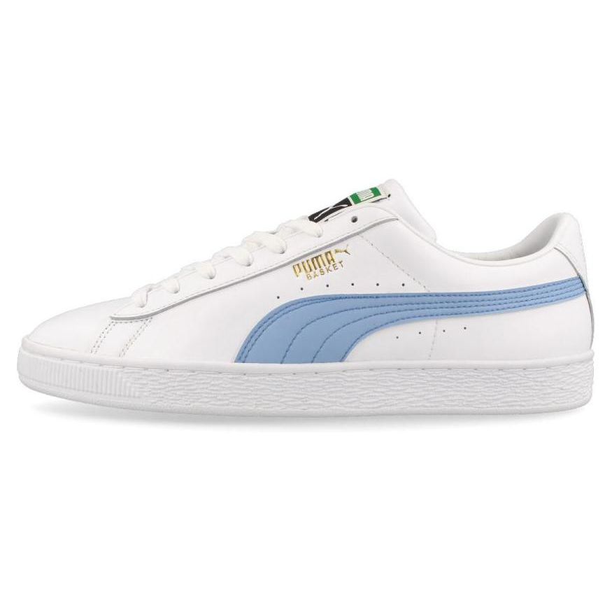Puma Basket Classic 21 White Forever Blue Unisex Sneakers 374923-09
