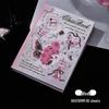 Мечтательный блокнот мини-формата A7 с бабочкой для девочек: Портативный, Высокоценный Студенческий Дневник