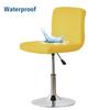 Водонепроницаемая накидка на барный стул, короткая спинка, офисный вращающийся стул с регулировкой высоты, эластичная накидка на сиденье для El Banquet Dining