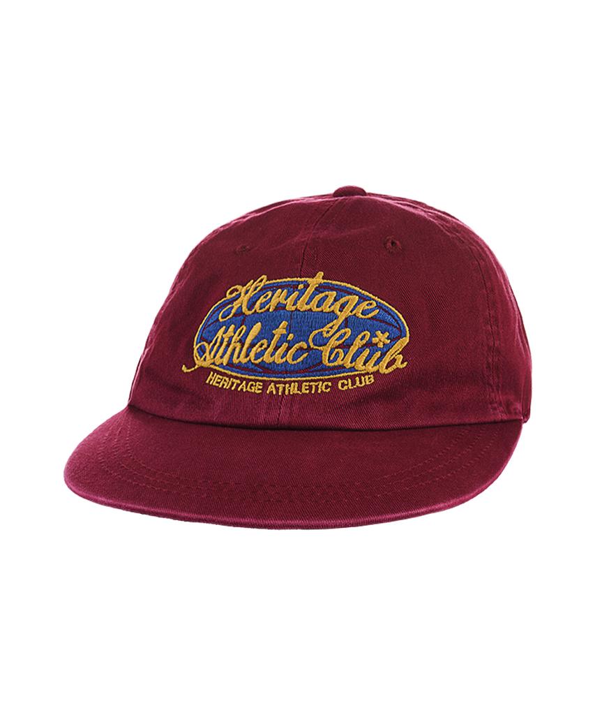 Кепка с длинным козырьком, выстиранная, с автографом, из коллекции Yunibeoseugameonteu Universe_Бордовый