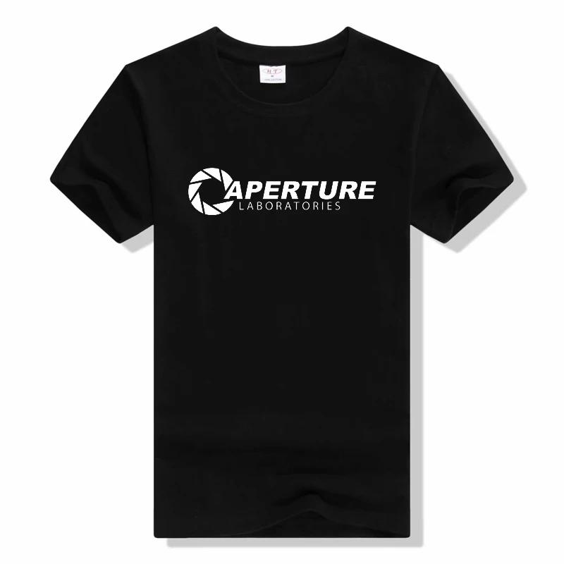 T Shirt Portal Aperture Science Gaming Gamer Artwork Awesome Tshirt fashion summer short sleeve t shirt