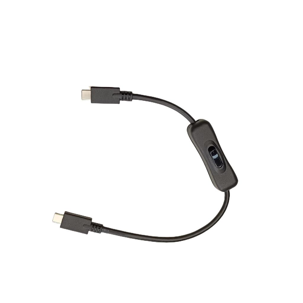 Кабель USB C — USB C, тип C «папа» — тип C «папа» с переключателями, зарядный кабель-адаптер, шнур USB3.1 PD100W для телефона