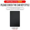 OEBX9 New Grey Leather Car Key Case Cover For BMW 1 3 5 7 8 Series X1 X3 X5 X6 X7 F30 G20 F34 F31 G30 G01 F15 I3 M4 535le Accessories