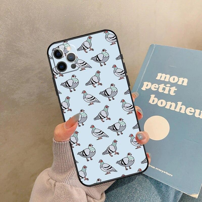 Чехол для телефона «Голуби» для iPhone Samsung Galaxy Redmi Xiaomi Oppo OnePlus Note SA 7 8 9 10 11 12 13 14 20 21 22 23 53 54 Pro Max Plus Ultra TPU Soft