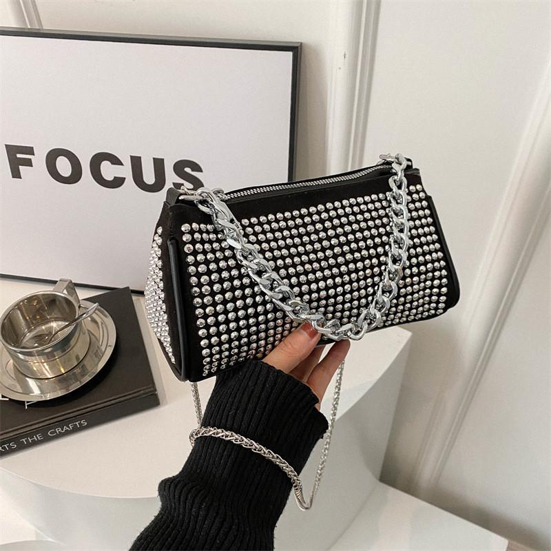 Trendy Street Style Canvas Crossbody Bag Chic Pillow Bag For Women 2024 Summer Shoulder Bag