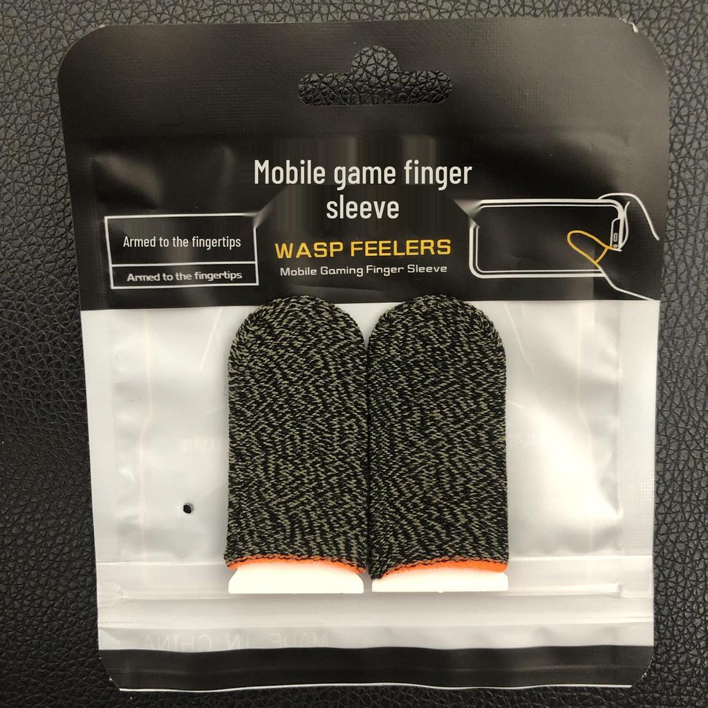 Copper Fiber 18-Pin Game Finger Sleeves - Sweatproof, Precision, Professional Gaming Gloves
