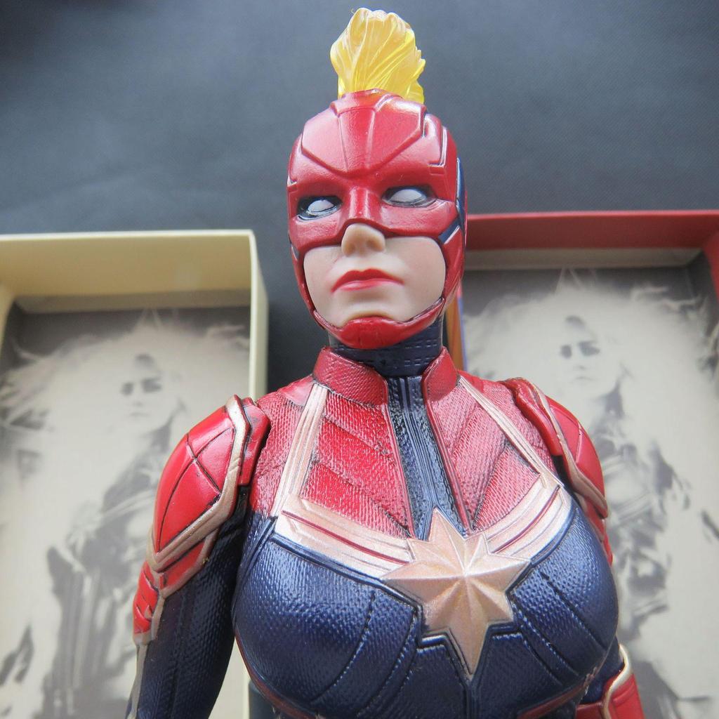 Фигурка Железного Человека MK45 от Marvel в масштабе 1/6 с цветной коробкой - Издание Флэша, Капитана Марвел, Тора.