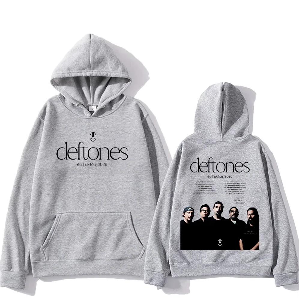 Худи Deftones EU UK Tour 2026 Двустороннее S-5XL