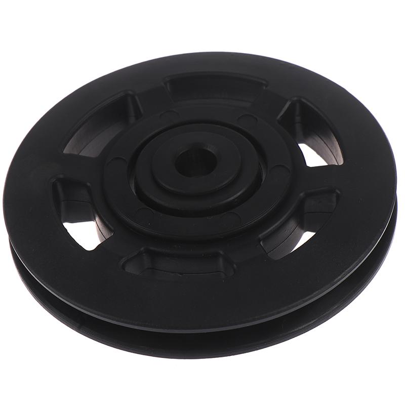 95Mm Black Bearing Pulley Wheel Cable Gym Equipment Part Wearproof