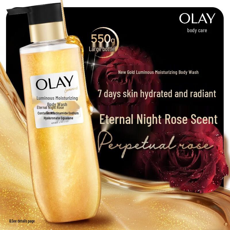 Olay Мерцающий и увлажняющий гель для душа
