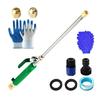 Pressure Washer Wand High Pressure Power Jet Washer Portable Car Washing Wand with Hose Quick Connector for Car Window Garden Cleaning