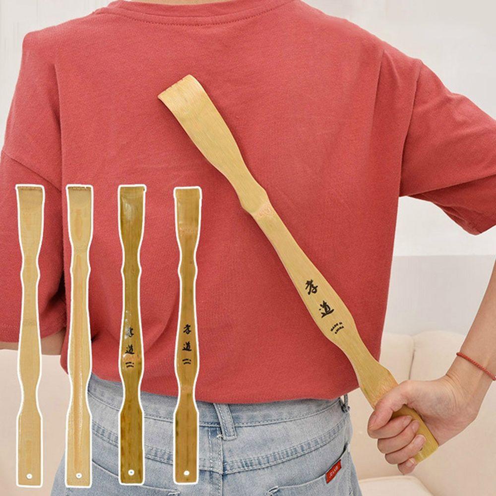Health Products Lettering Scratching Backscratcher Back Scratcher Massage Stick Back Roller Stick