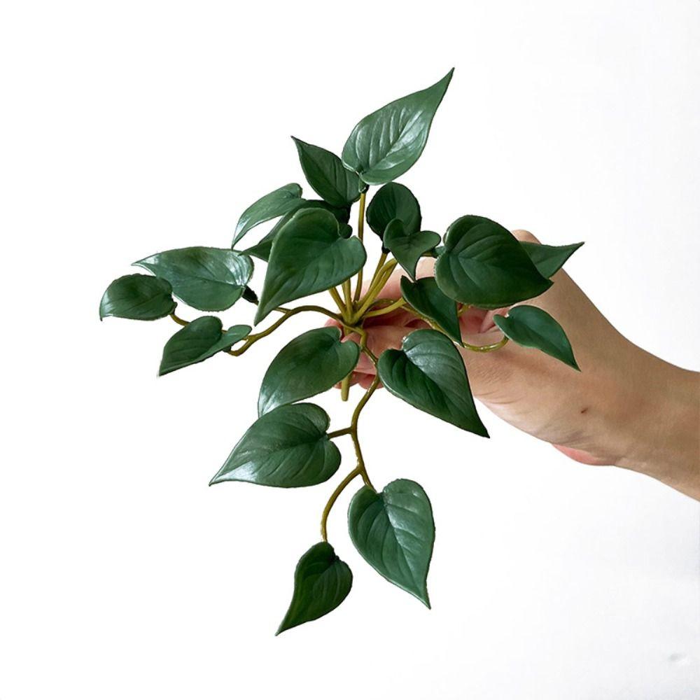 Мягкий Клей Суккуленты Листья Зеленый Симуляция Бонсай НОВОЕ Искусственное Растение Дом Офис