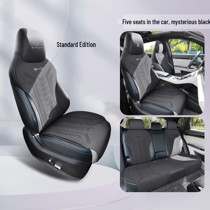 BYD Song PRO Чехол на подушку сиденья 5-местного автомобиля - Универсальная полузакрытая накладка на сиденье