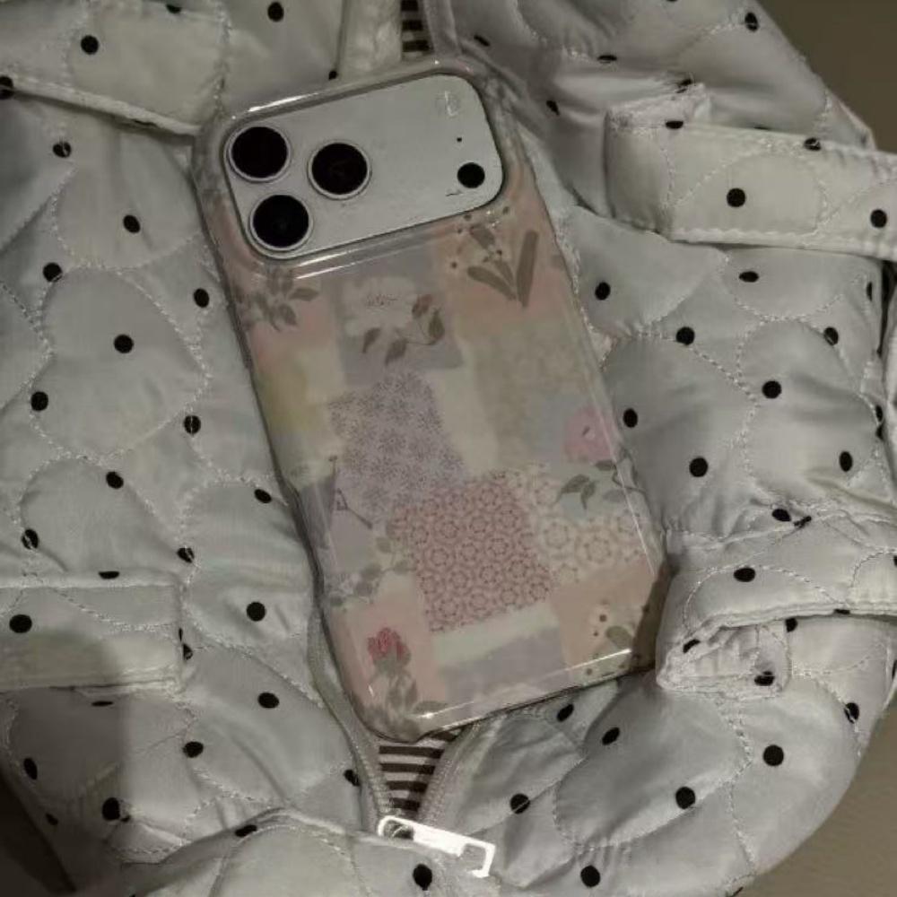 Уникальный чехол для iPhone 15 Pro Max с цветочным квадратным узором, противоударный, с защитой по всему краю, для телефона Apple 16 17 Pro Max