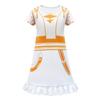 Kids Girls Casual Cute Cartoon Print Vest Sleeveless Dress Dance Cosplay Wear