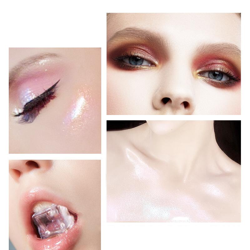 Pudaier Chameleon Diamond Flash Monochrome Eyeshadow Mermaid Ji Polarized Sequins Mashed Potatoes Brighten