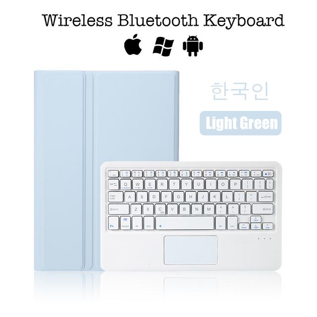 Wireless Portable with Pencil Stand Bluetooth Touchpad Keyboard Case for Samsung Galaxy Tab S8 11 2022 Tablet Protective Cover