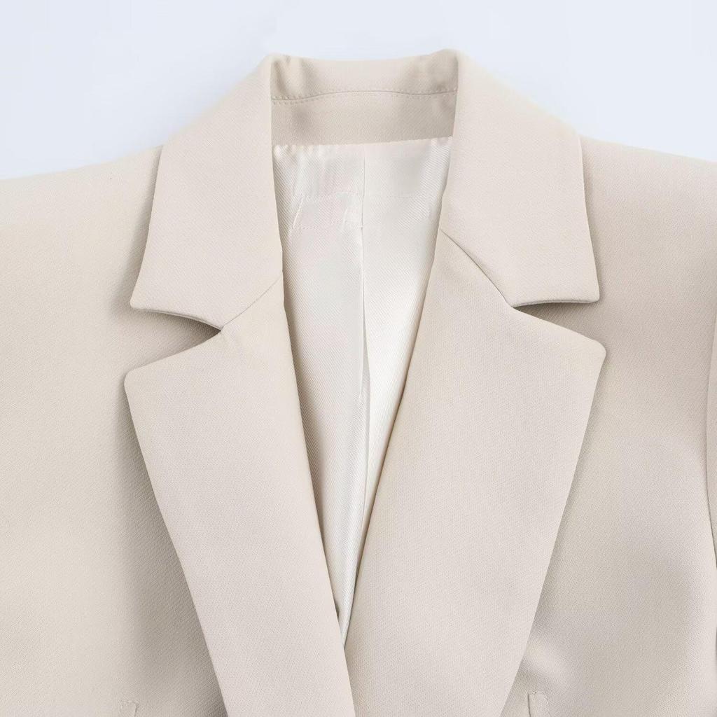 2025 Spring Women's Versatile Blazer & High-Waisted Pants Set