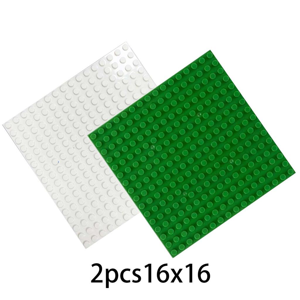 2 шт. 16x16 Базовая пластина-основа, совместимая с основными брендами, Игровой набор ДЕТСКОЕ Творчество Игрушка Аксессуары для основы
