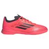 Futsal Shoes for Juniors and Kids F50 LEAGUE IN Boys and Girls NIR17 Metallic Cm [Adidas] 17-24.5cm Turbo/Aurora Black/Platinum (IF1369) 24.0