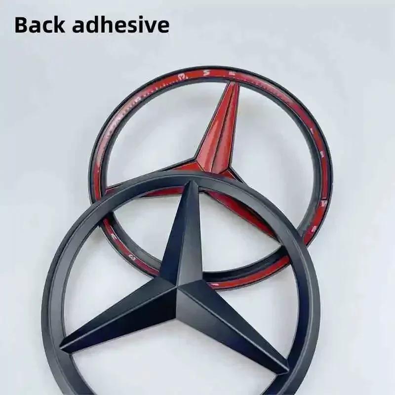 Car Sticker C200 E300 Hot 2026 For Benz 18.8cm Car Front Grille Large Badge Decal for Mercedes Benz AMG A/B/GLA/GLB/GLS/G/C E/GL
