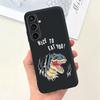 Для Huawei Samsung Galaxy M15 F15 Задняя крышка Мягкий матовый жидкий силикон Чехол Samsung F15 Корпус Астронавт Динозавр