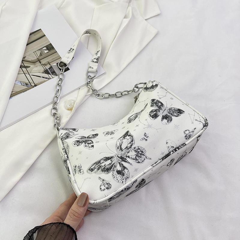 Модная женская сумка через плечо в уличном стиле из ПУ, новинка лета 2024