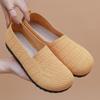 Shoes Women's Summer New Fashion and Leisure One-pedal Mother Shoes Breathable, Light and Comfortable Soft-soled Single Shoes Women