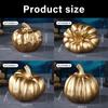 Pumpkin Autumn Decors Outdoor Gold Pumpkins Decorative Pumpkins Halloween Pumpkin Decors Artificial Pumpkins Fall Decors