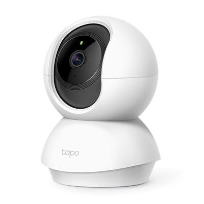 TP-Link 3-мегапиксельная сетевая Wi-Fi камера, Камера для животных, Full HD, Внутренняя камера с ночным видением, 3-летняя гарантия производителя, Tapo C210/A